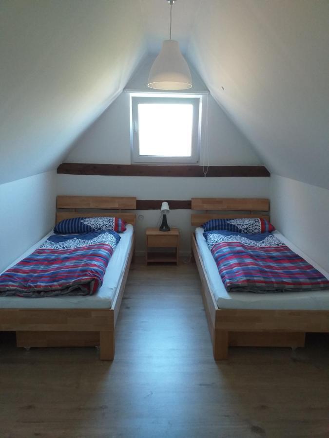 Lutzes Ferienhaus Knittelsheim Eksteriør bilde